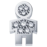 Charm Elements in Gold Diamante DCHF3444.003